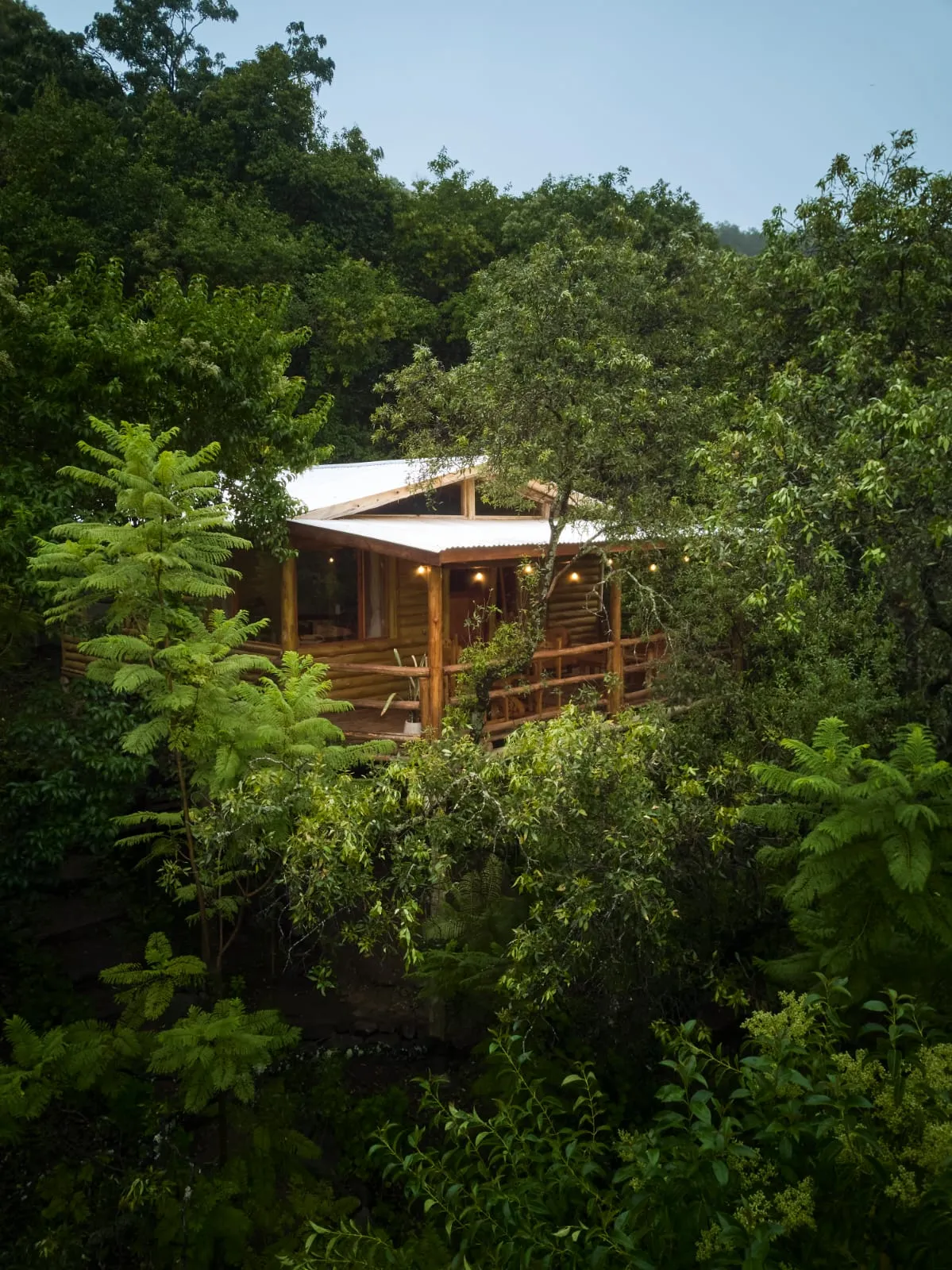 Cabaña en las sierras